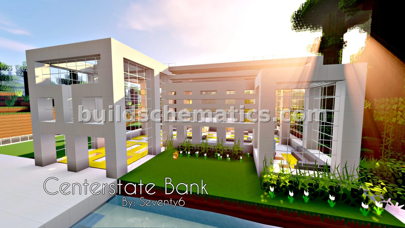 Centerstate Bank Modern Town Building