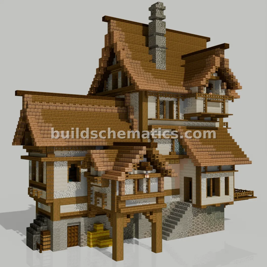 Pinecrest Cottage Rustic House