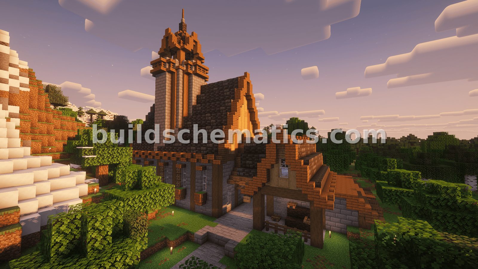Medieval Tree Farm With Storage — view 2