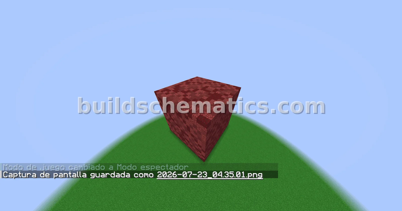 Giant Netherrack Block — view 3