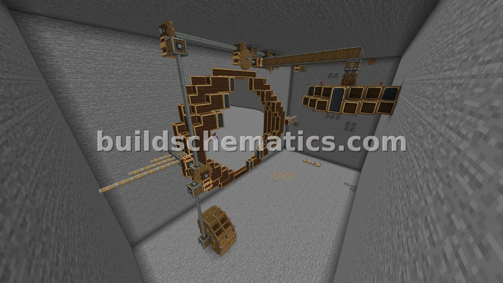 Rotating Mountain Door Schematic — view 4