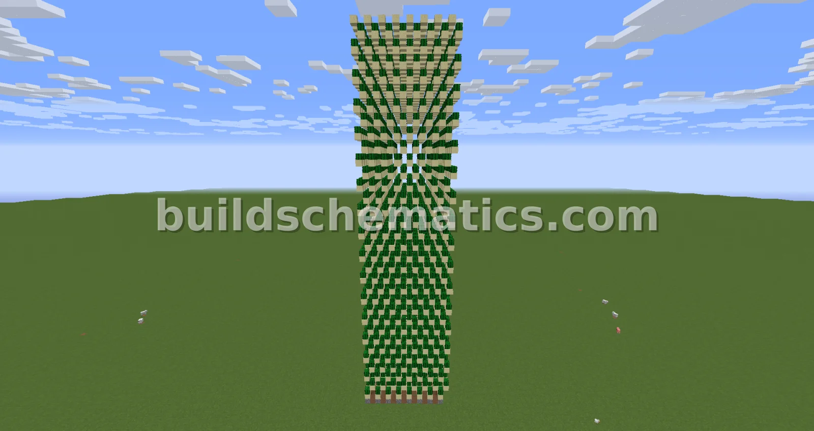 Efficient String-Powered Cactus Farm