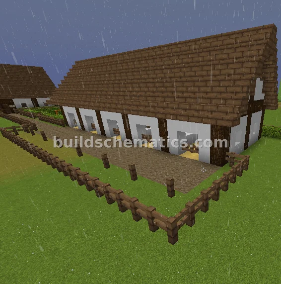 Medieval Horse Stables