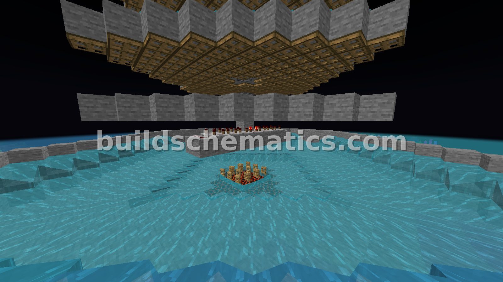 Shulkercraft Gunpowder Farm Schematic — view 2