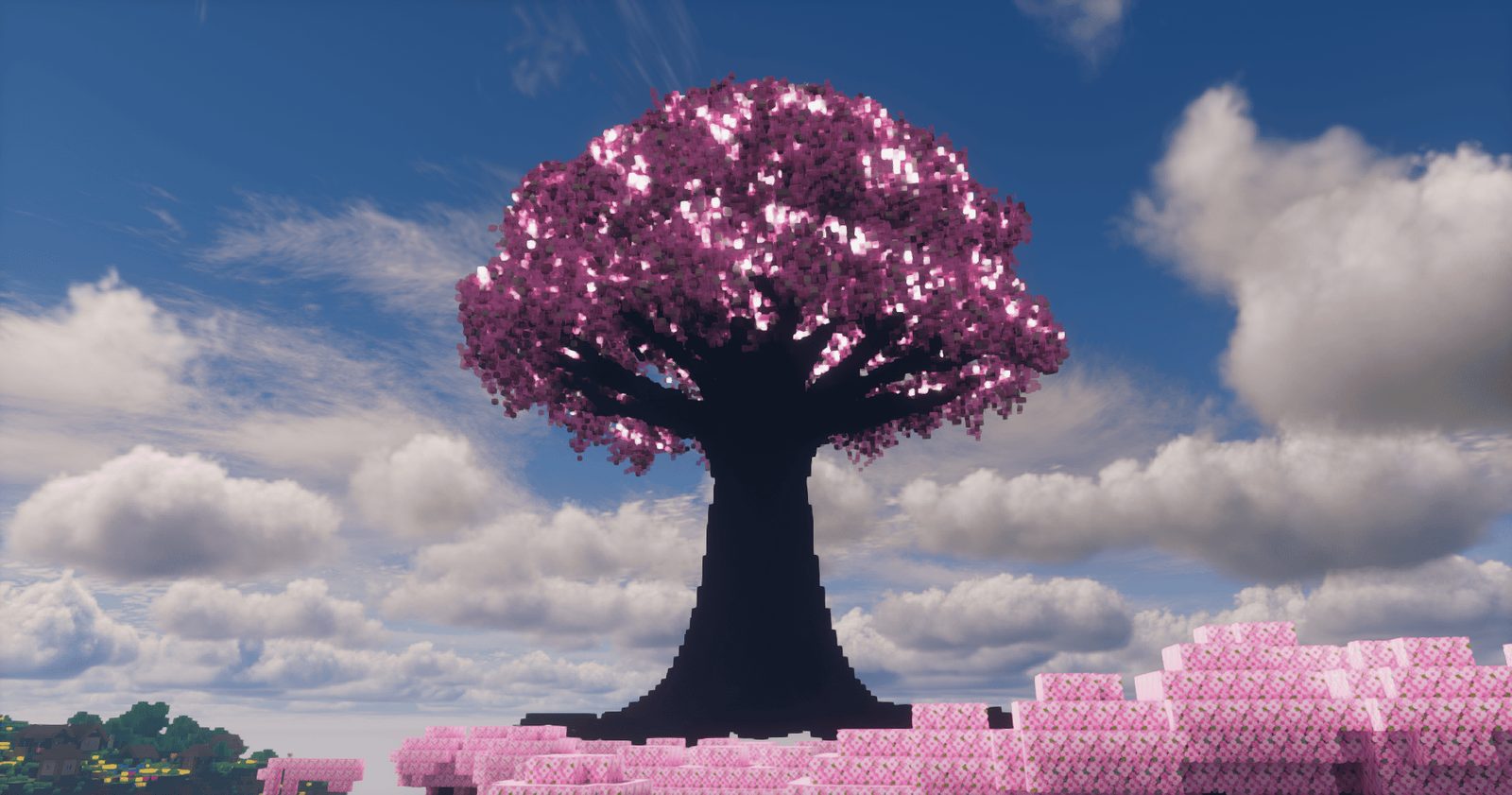Massive Custom Cherry Blossom Tree Build