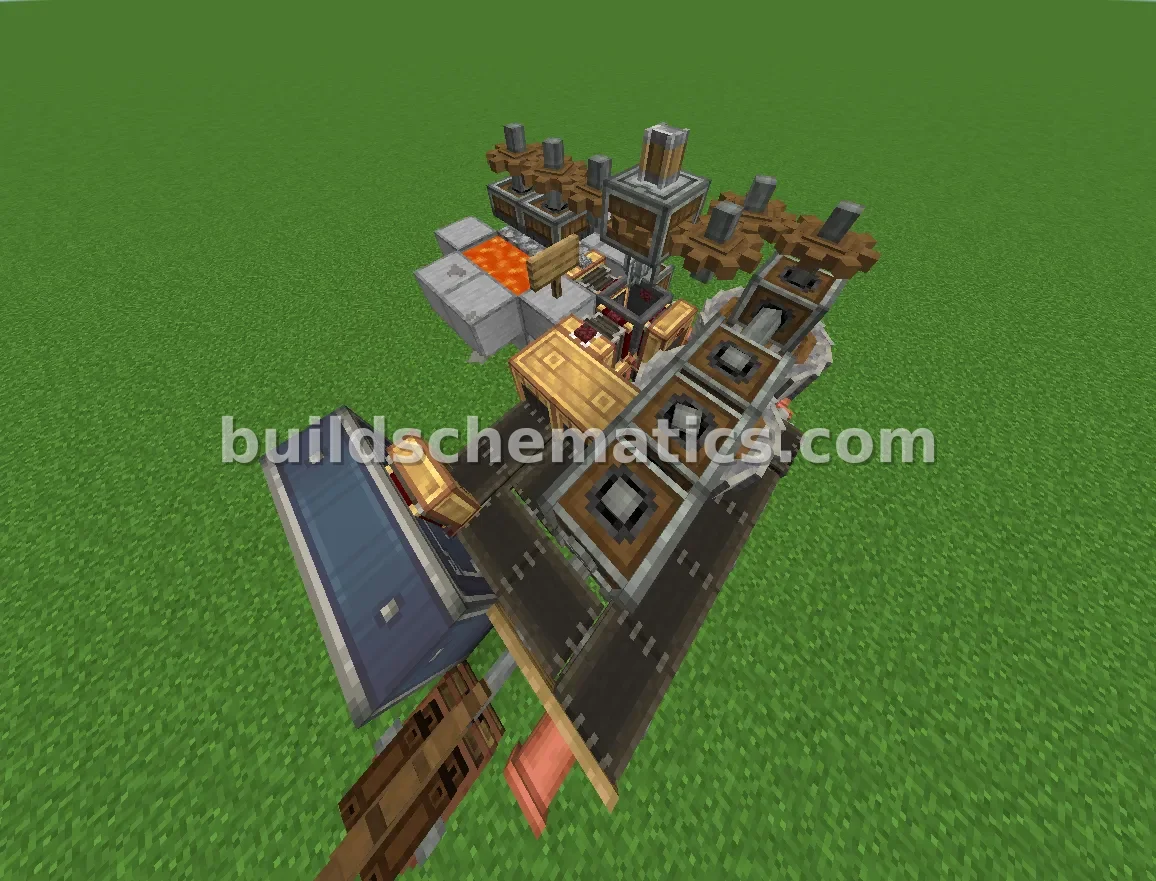 Automatic Netherrack Farm — view 2