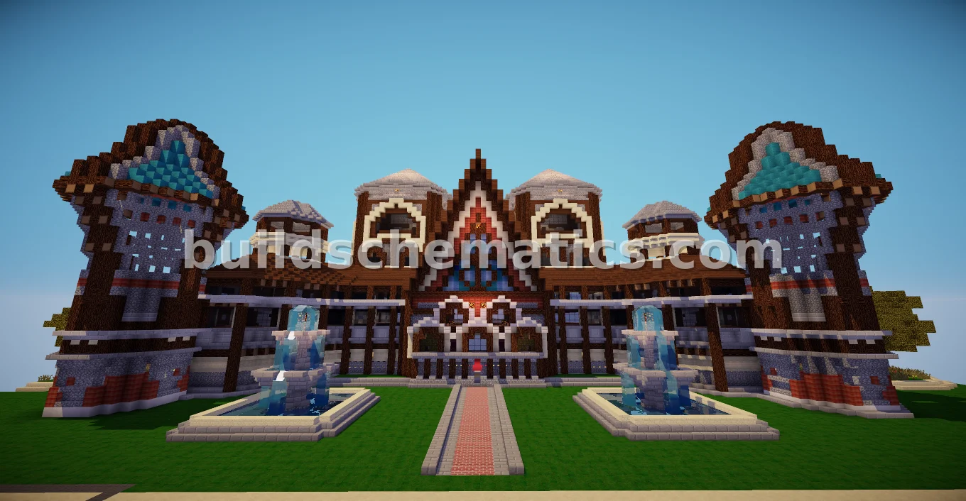 Large Medieval Mansion With Shops — view 2