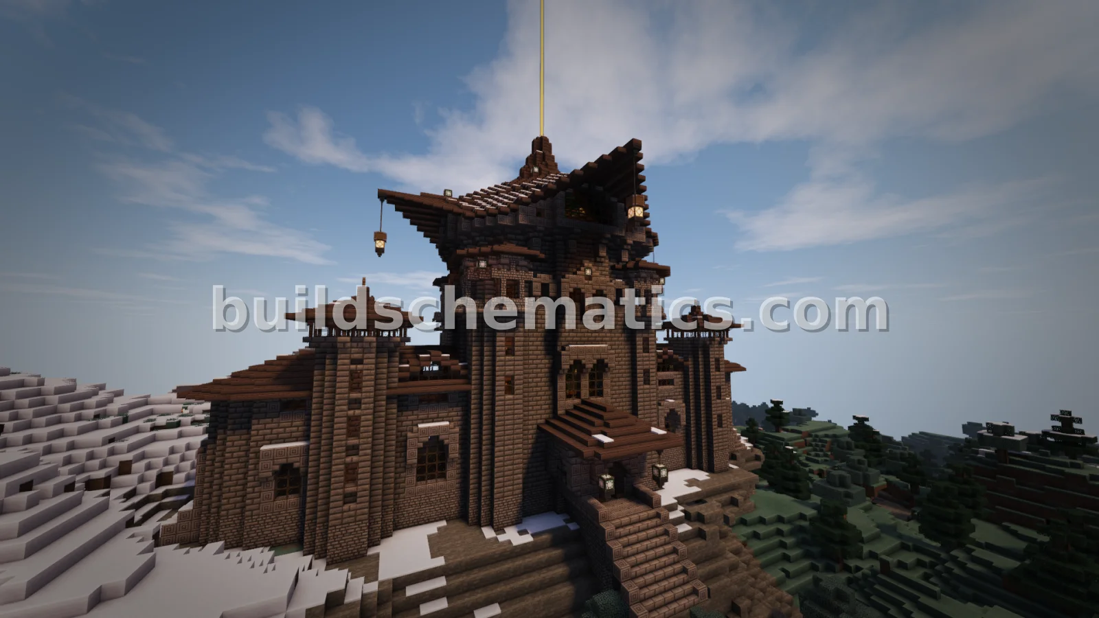 Spacious Multi-Story Mansion with Courtyard