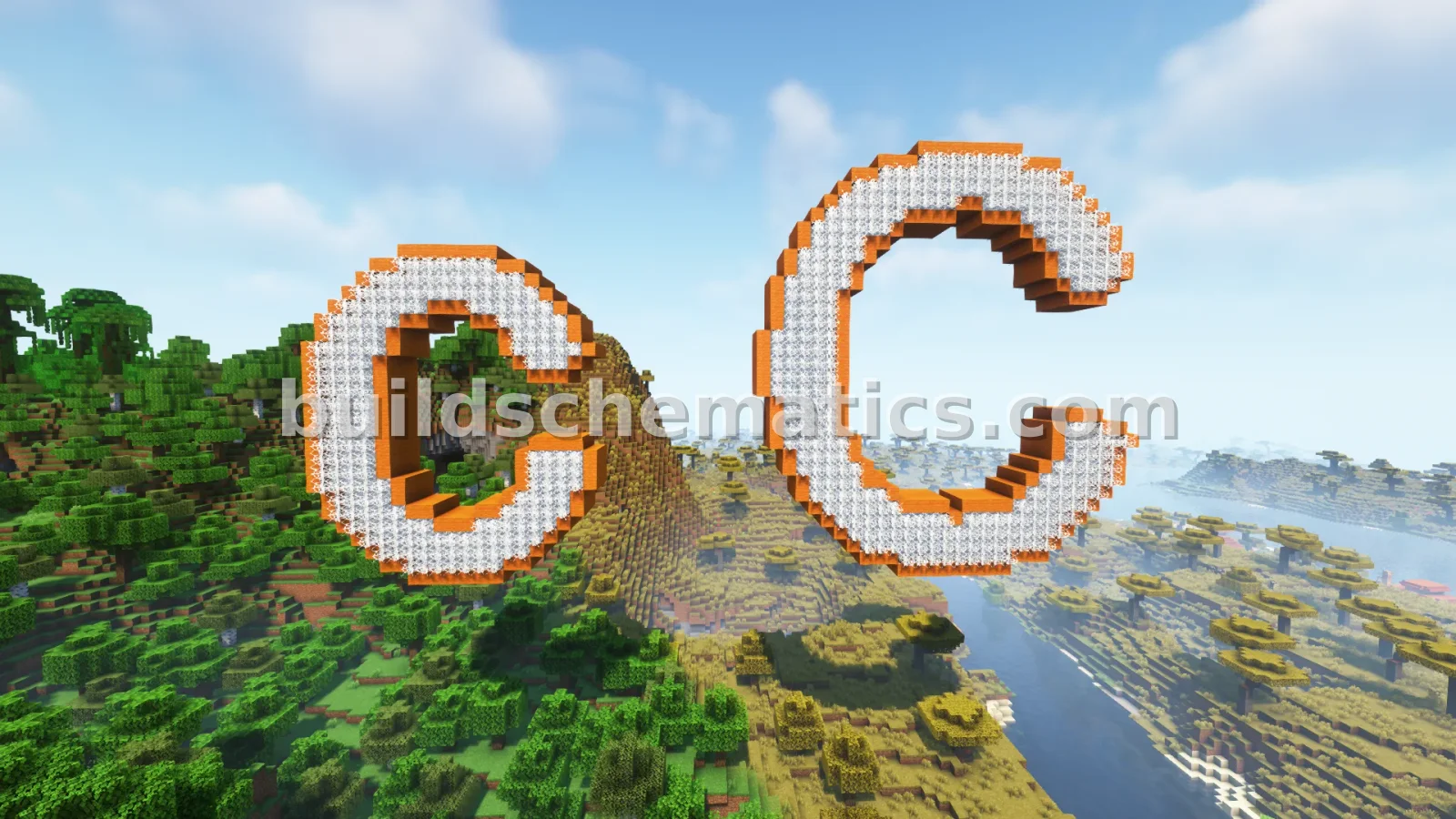 c C 3D Block Letter Nameplate