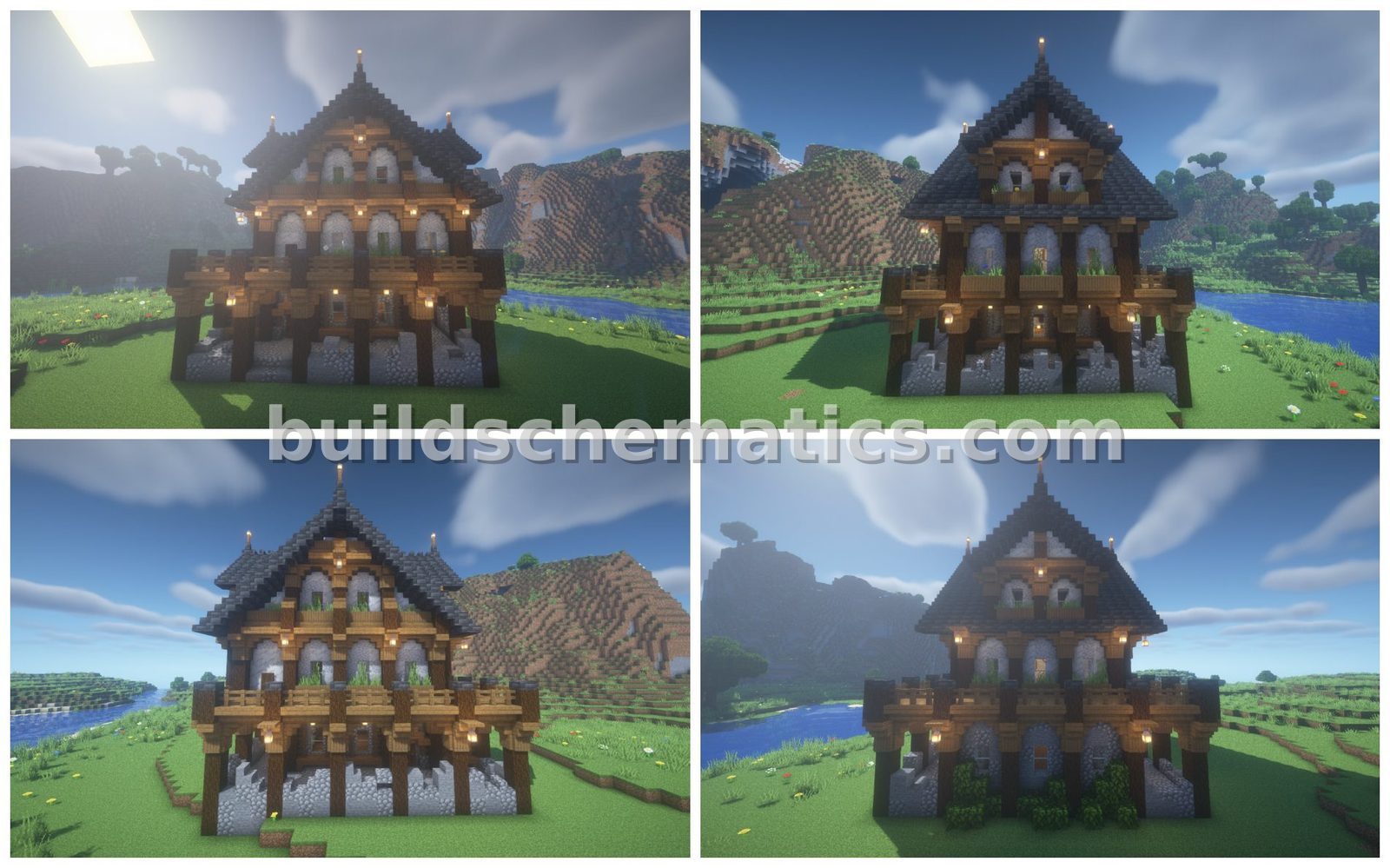 Rustic House With Wrap-Around Patio — view 3