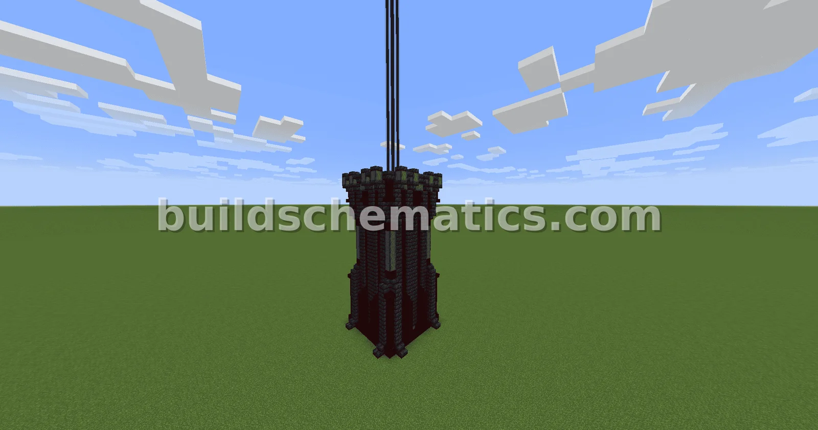 Dark Medieval Tower — view 2