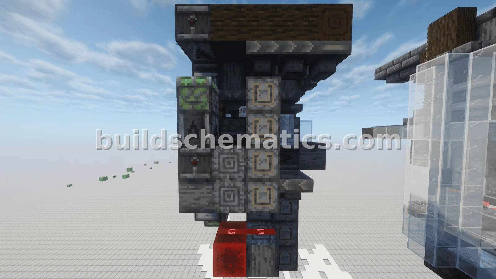 Automatic Wool Farm With Shulker Loader — view 2