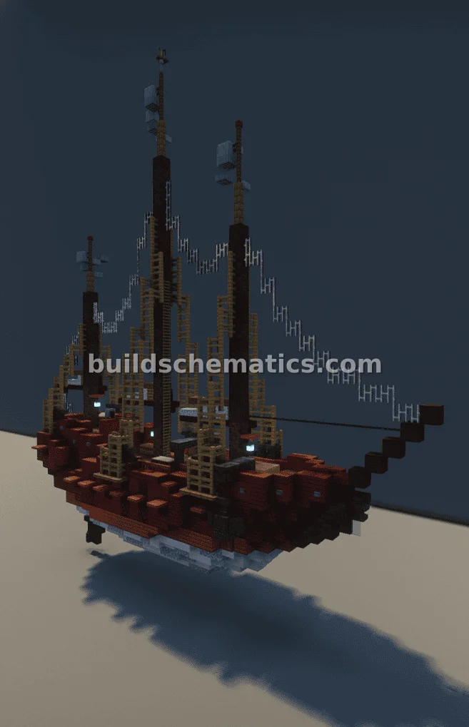 Medieval Ship Decoration — view 2