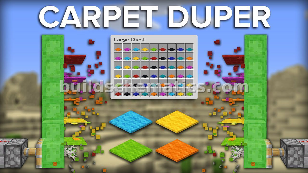 Infinite Carpet Production Farm Schematic — view 2