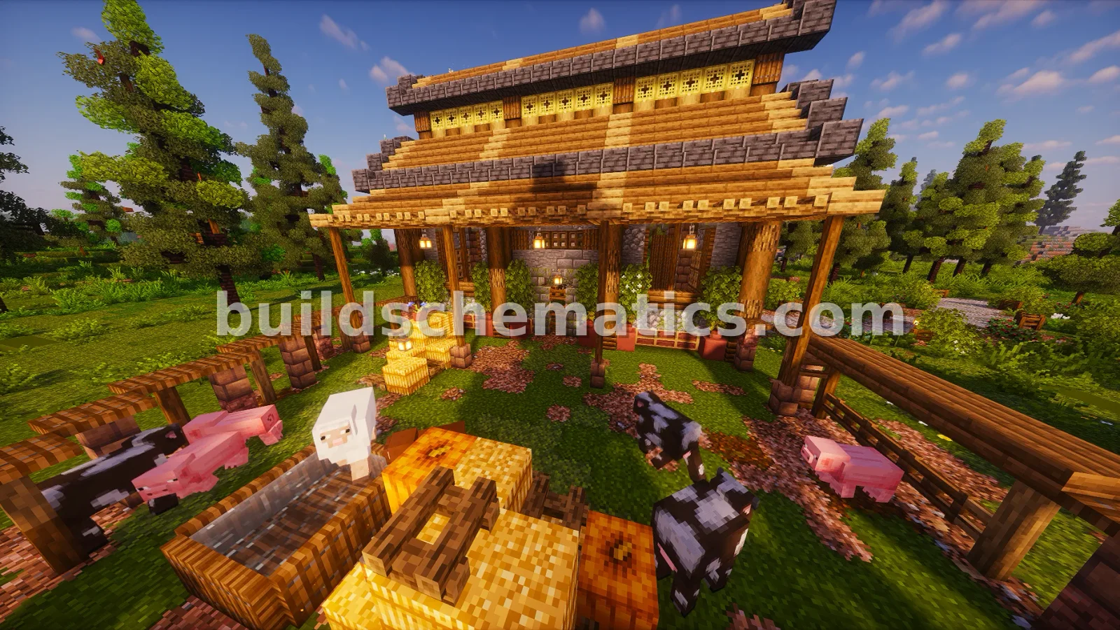 Village Barn Transformation Minecraft Build — view 4