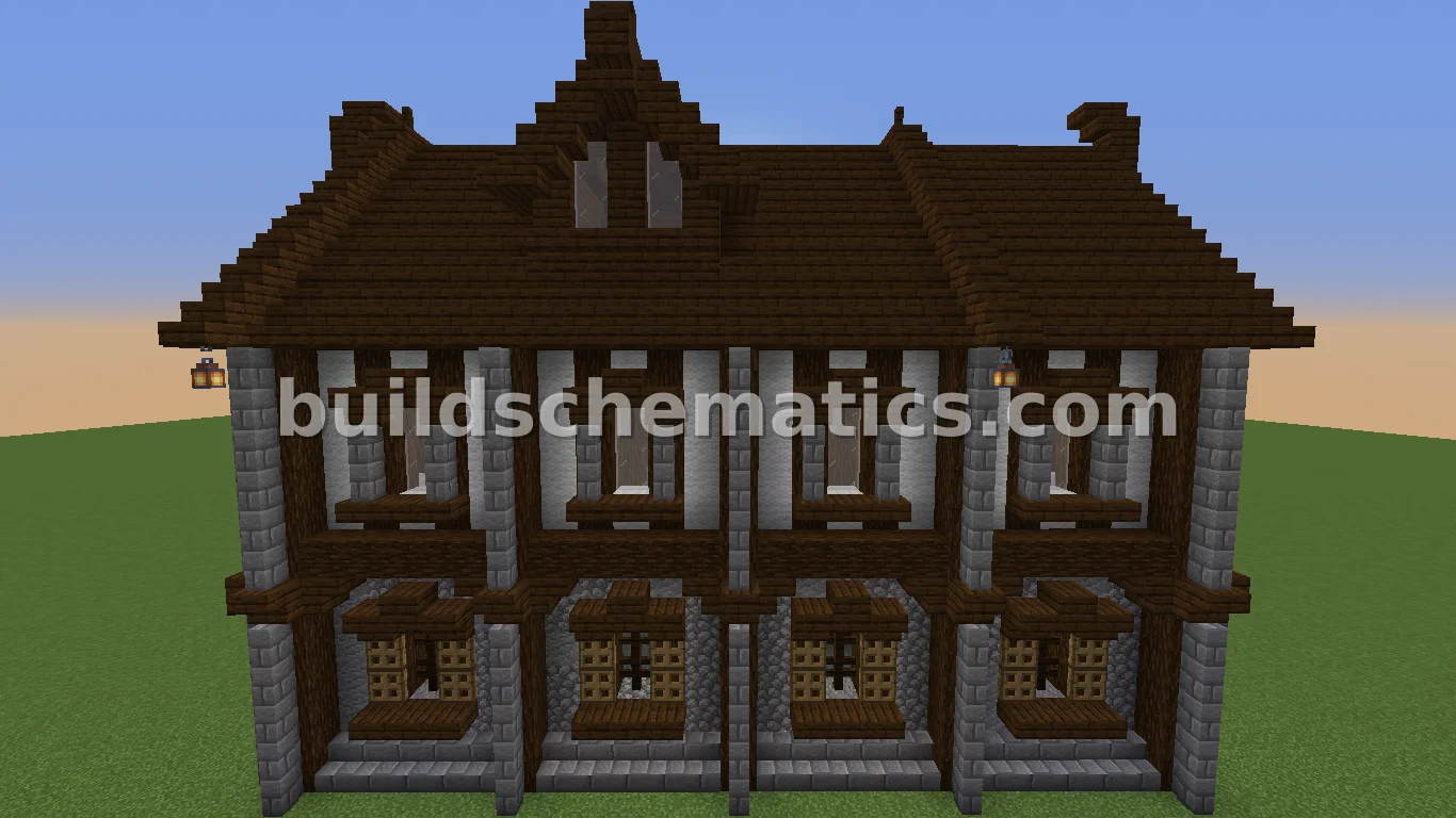 Medieval Building 21 Town Structure — view 2