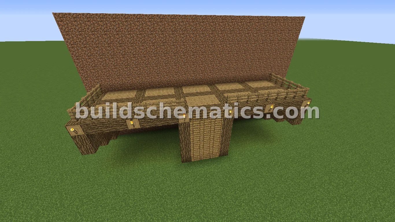 Wooden Platform for Ravines and Cliffs