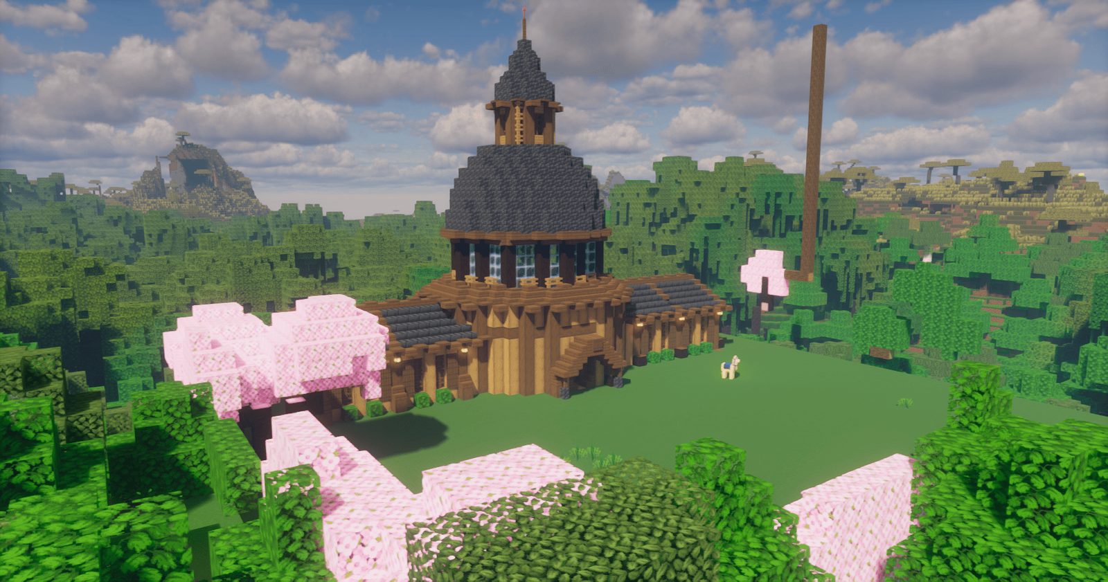 Starter Base with Auto Furnaces and Trading Hall