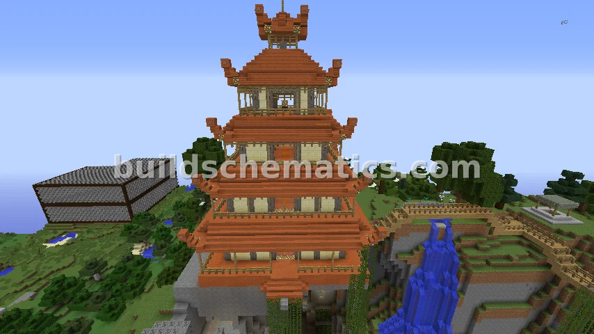 Asian Pagoda House — view 2