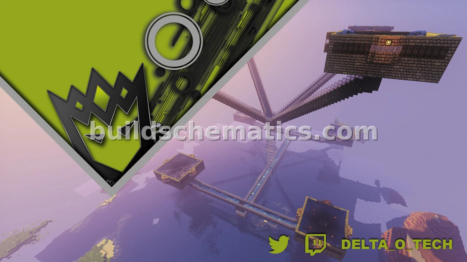 DeltaoTech Iron Farm Over Water