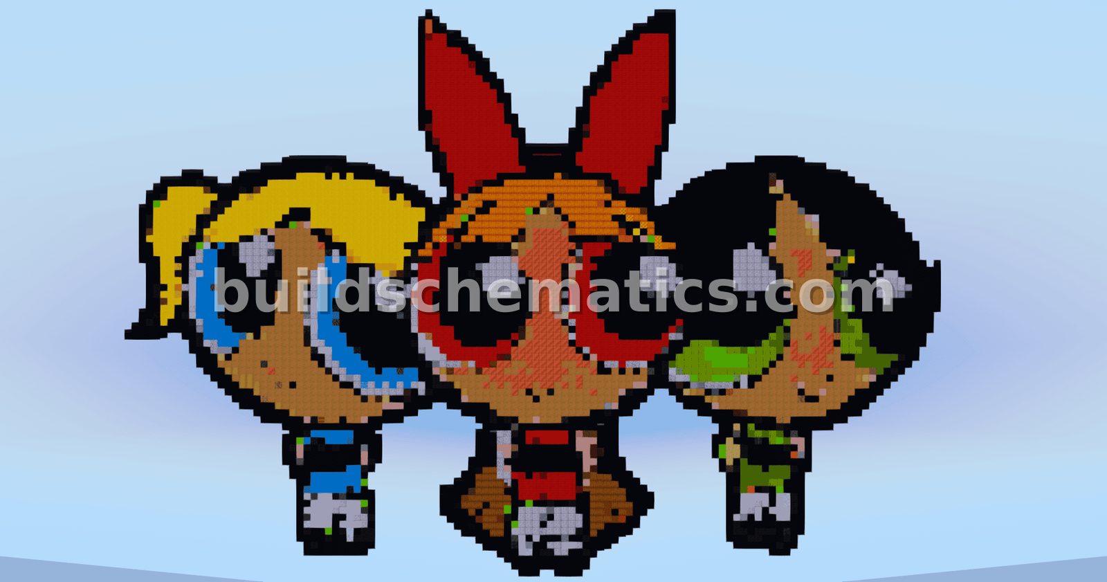 The Powerpuff Girls Build