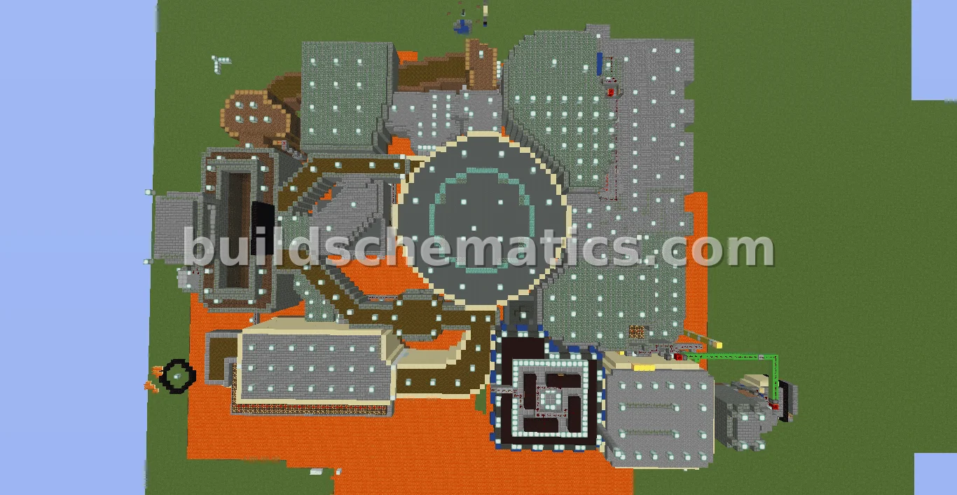 DOOM E1M4 Command Control Recreation — view 3