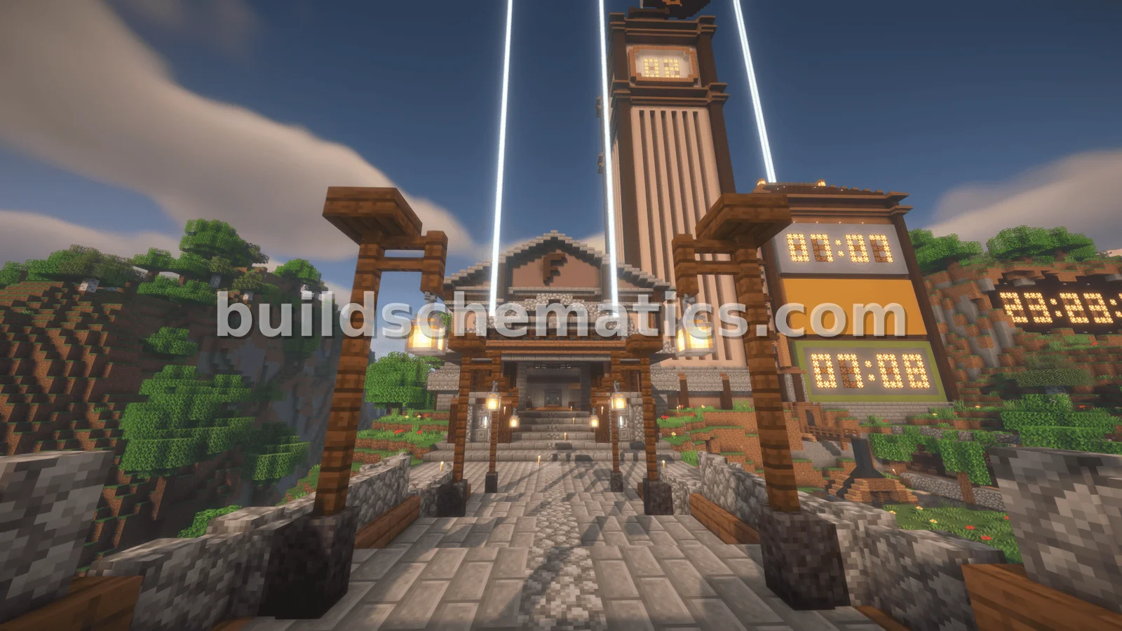 Medieval Town Hall Administrative Headquarters — view 2
