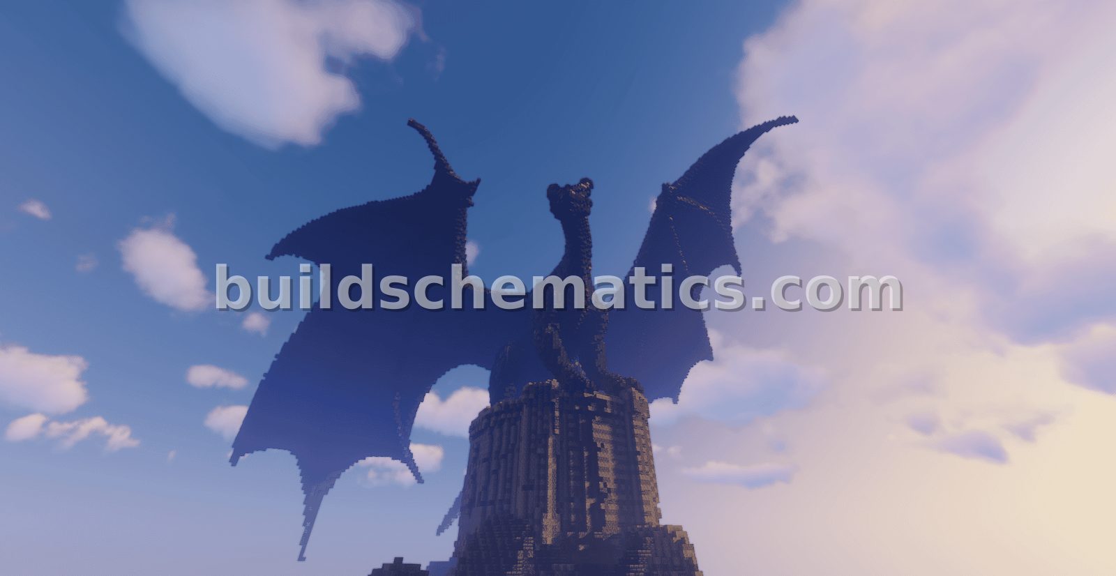 Dark Dragon Mountain Structure — view 2