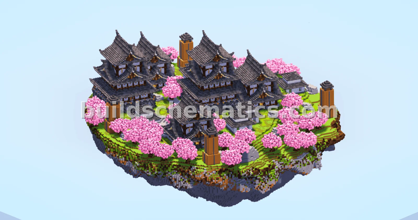 Japanese Floating Island Structure