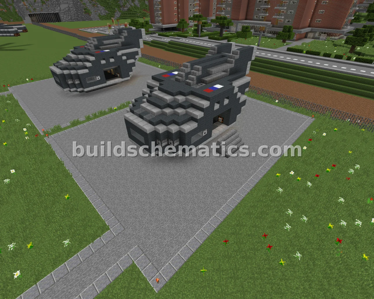 Armored Helicopter Transport Vehicle