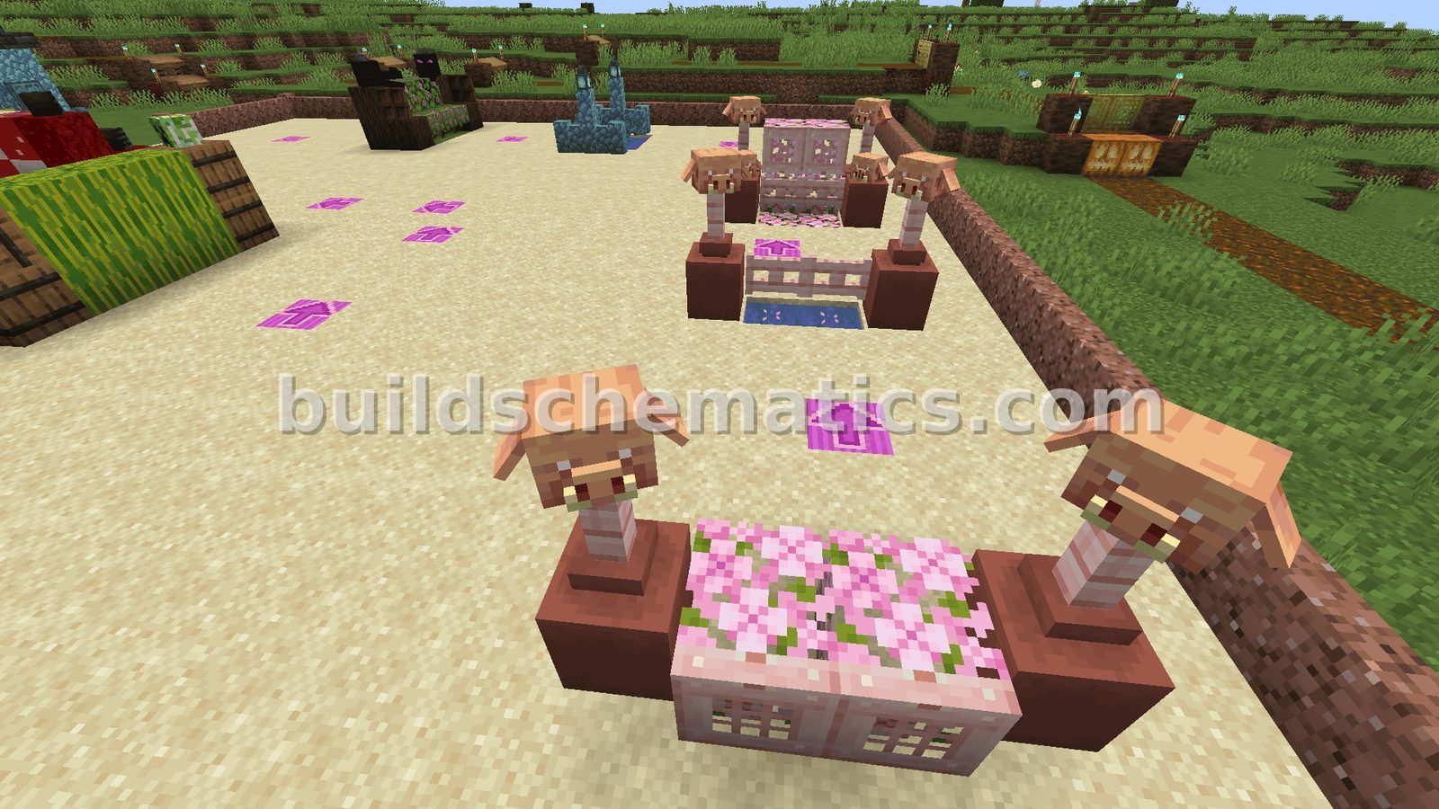 Minecraft Show Jumping Arena for Equestrian Events — view 3