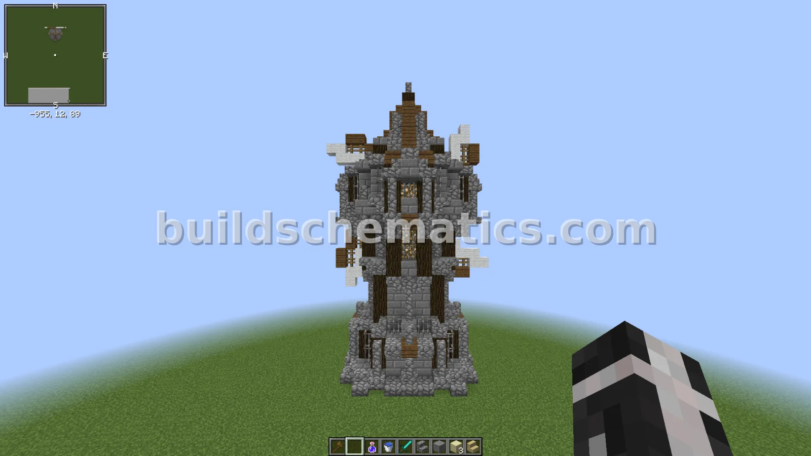 Fantasy Windmill Structure — view 2