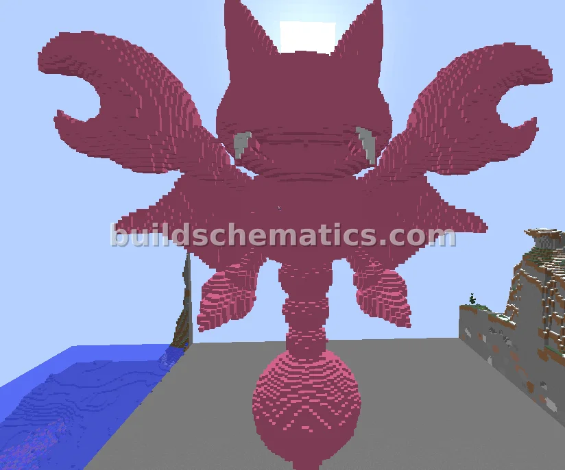 Gligar 3D Pokemon Build — view 2