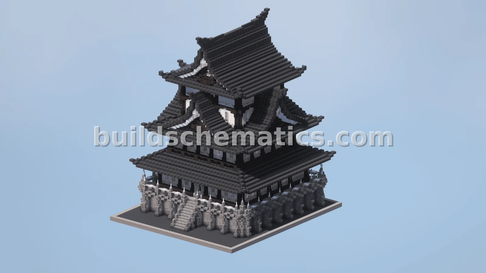 Japanese Castle Medieval Structure