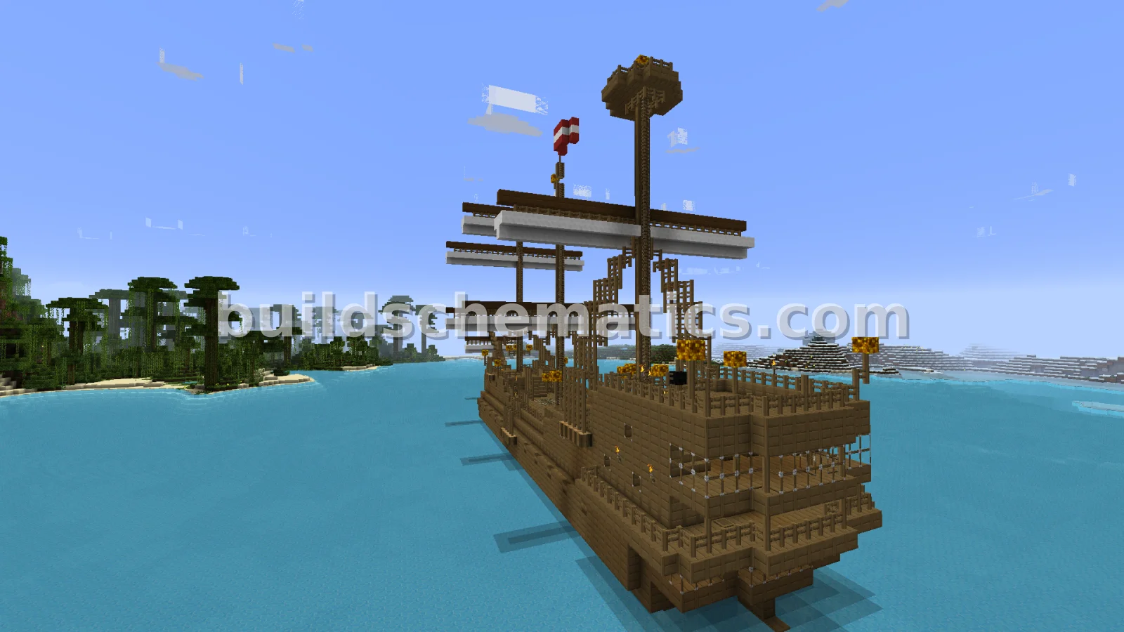 Sailing Frigate Ship — view 3