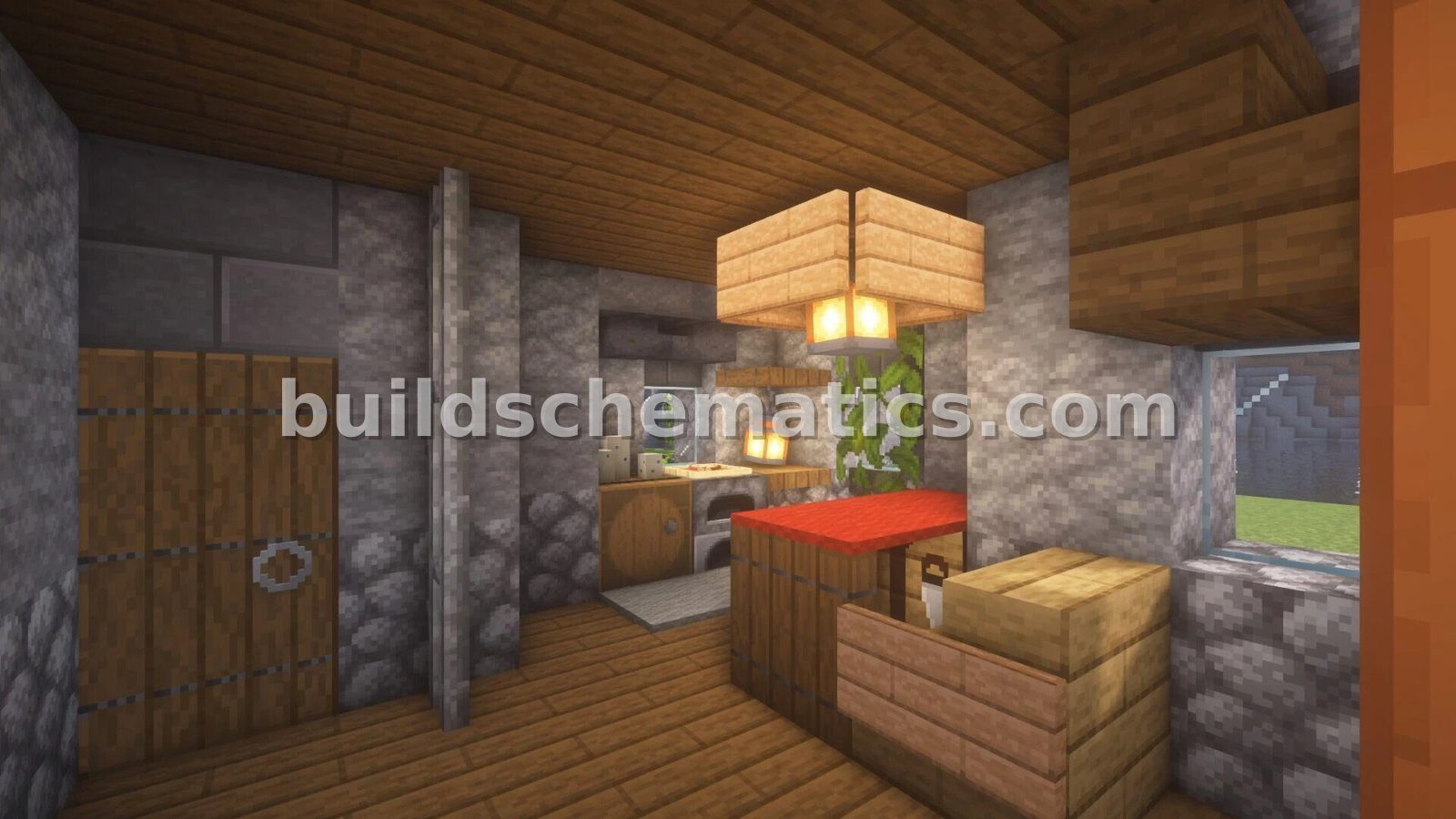 Minecraft Farmhouse Build — view 2