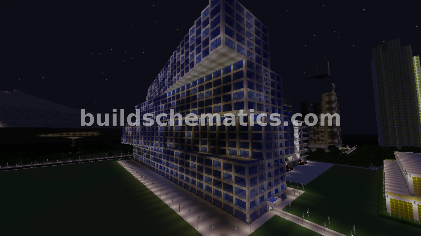 Tilted Office Building