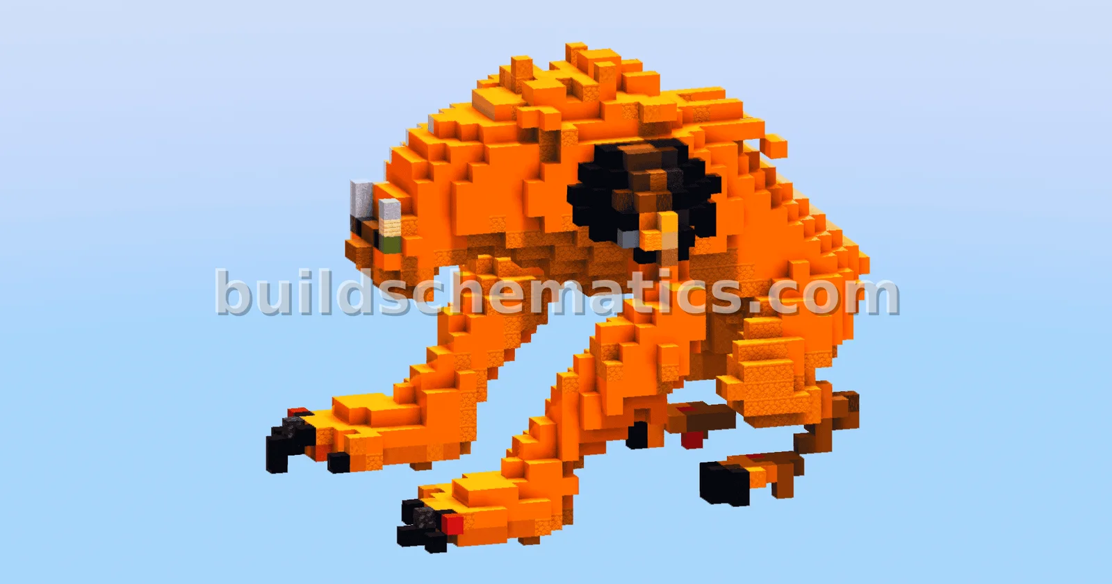 Wildmutt Ben10 Minecraft Build