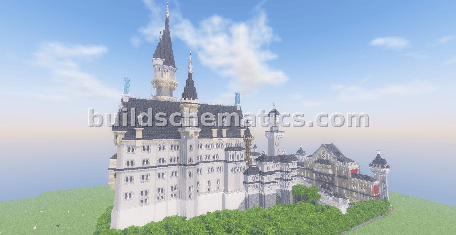 Neuschwanstein Castle Structure