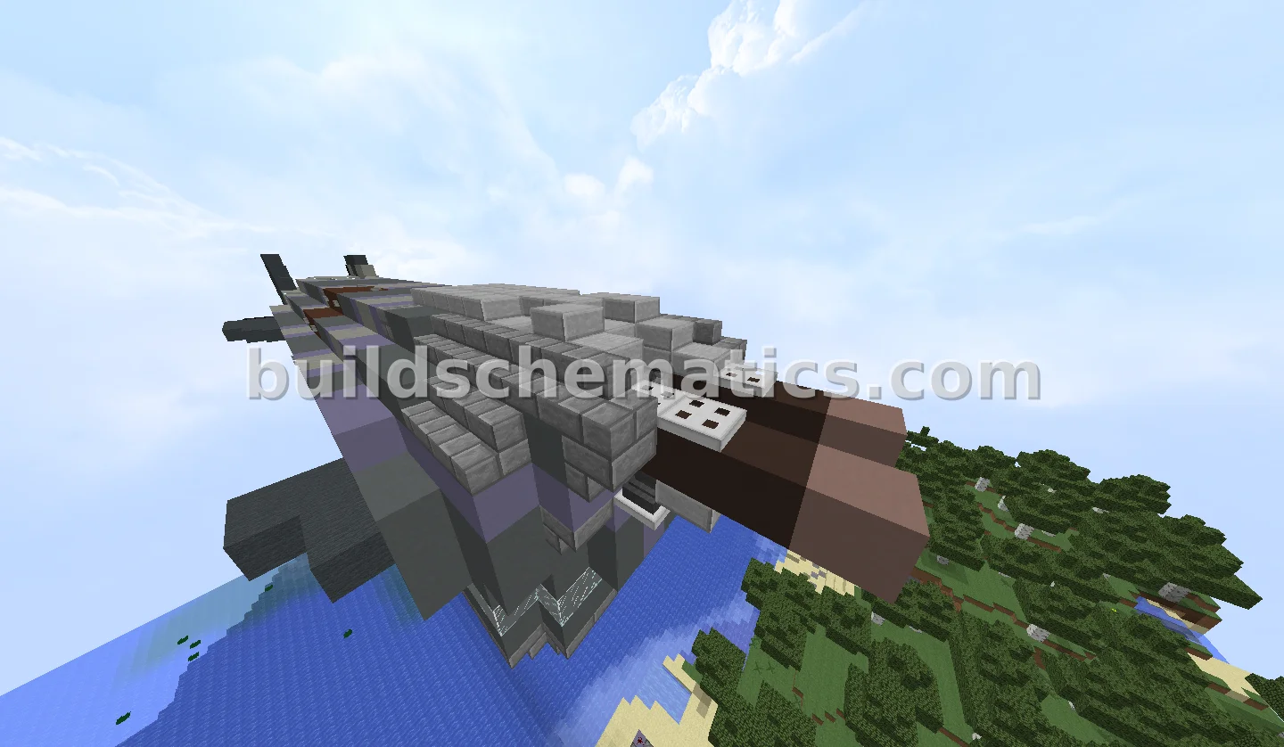 Silver Slug Airship Vehicle