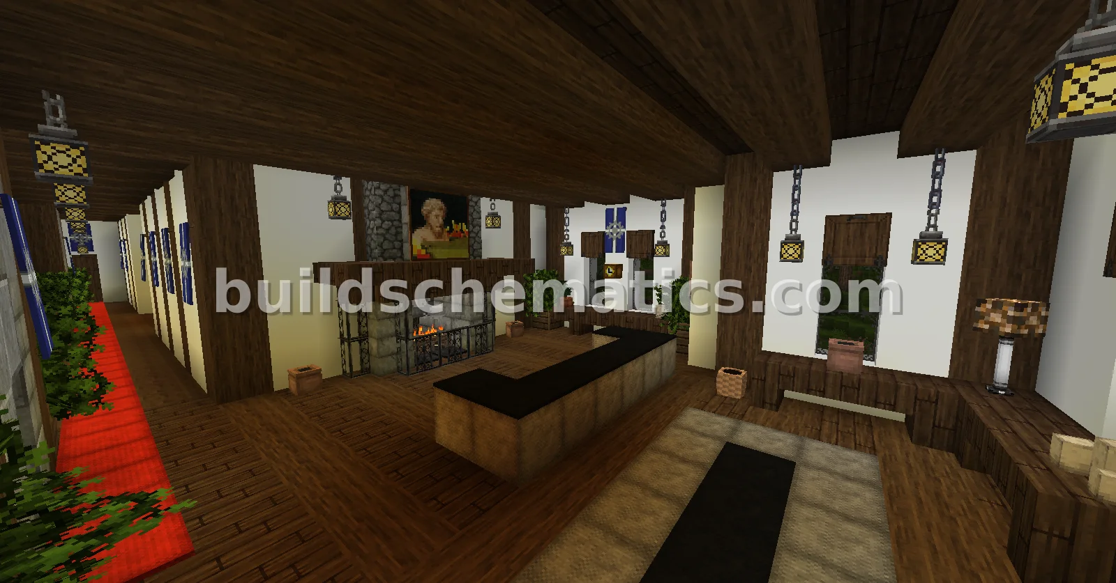 Medieval Guild Hall Structure — view 4