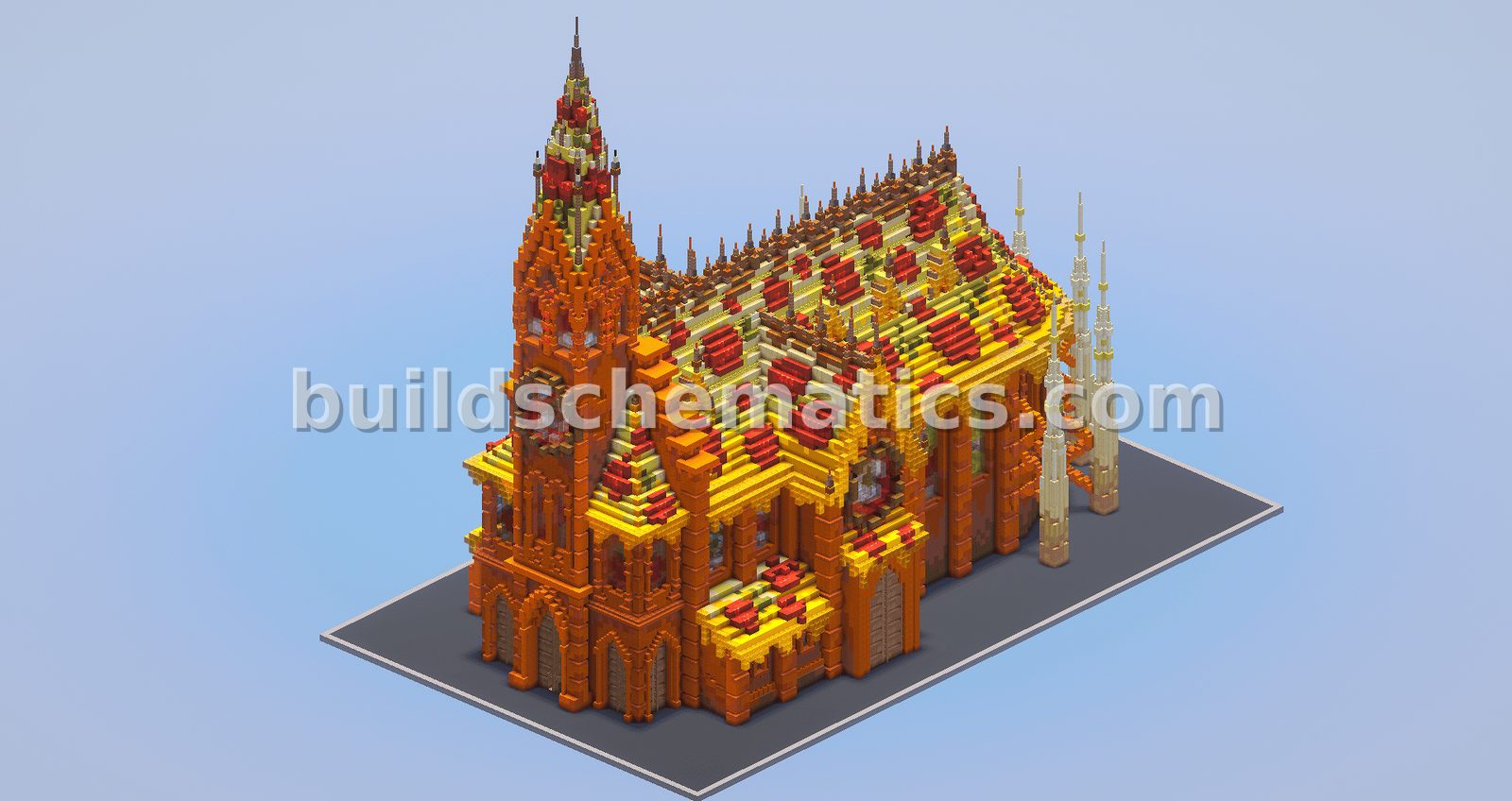 Fantasy Pizza Cathedral Building