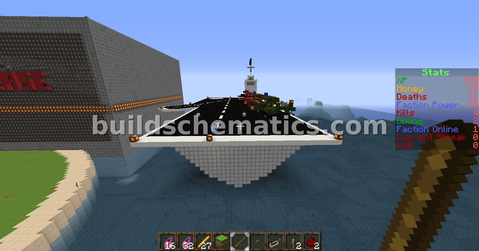 Large Aircraft Carrier Ship — view 2