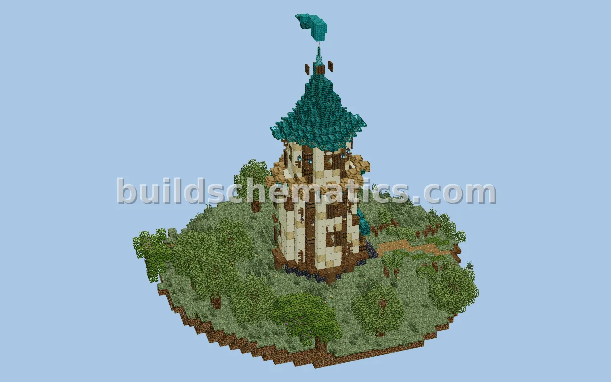 Fantasy Tower Minecraft Build