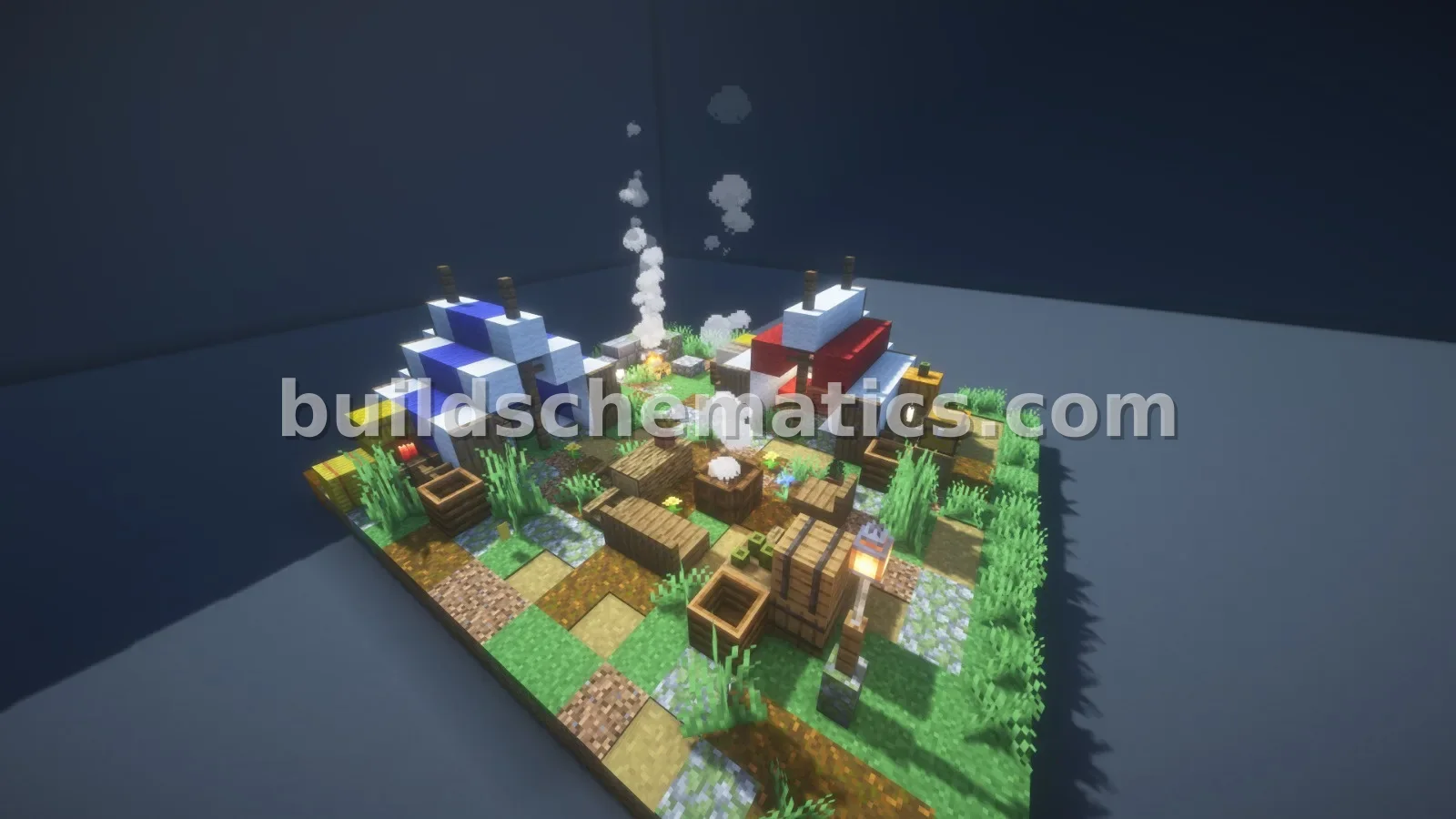 Small Camp Site Schematic