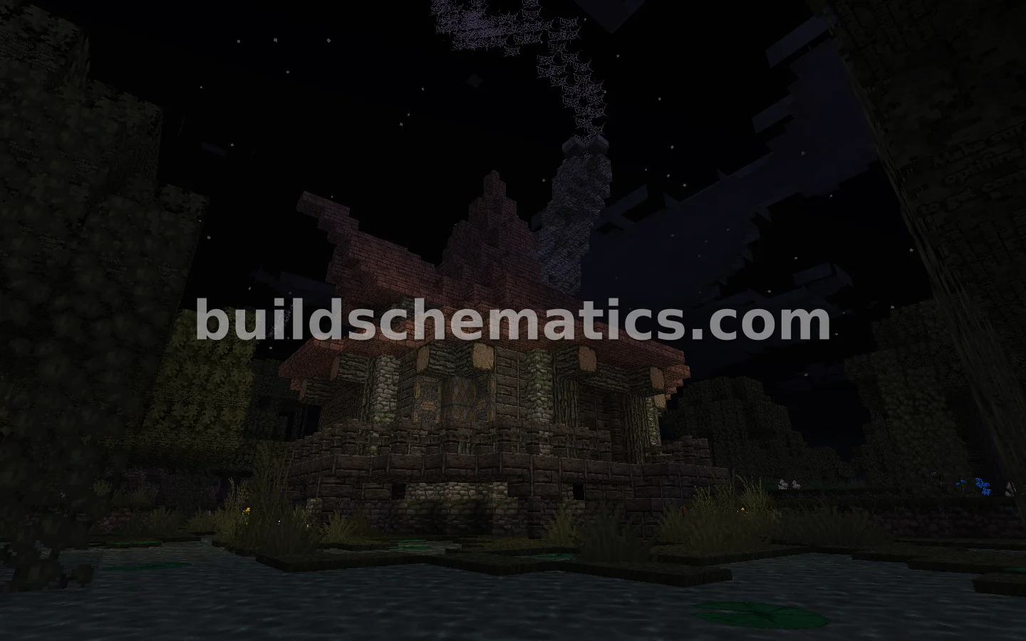 Witch's Hut With Working Fireplace