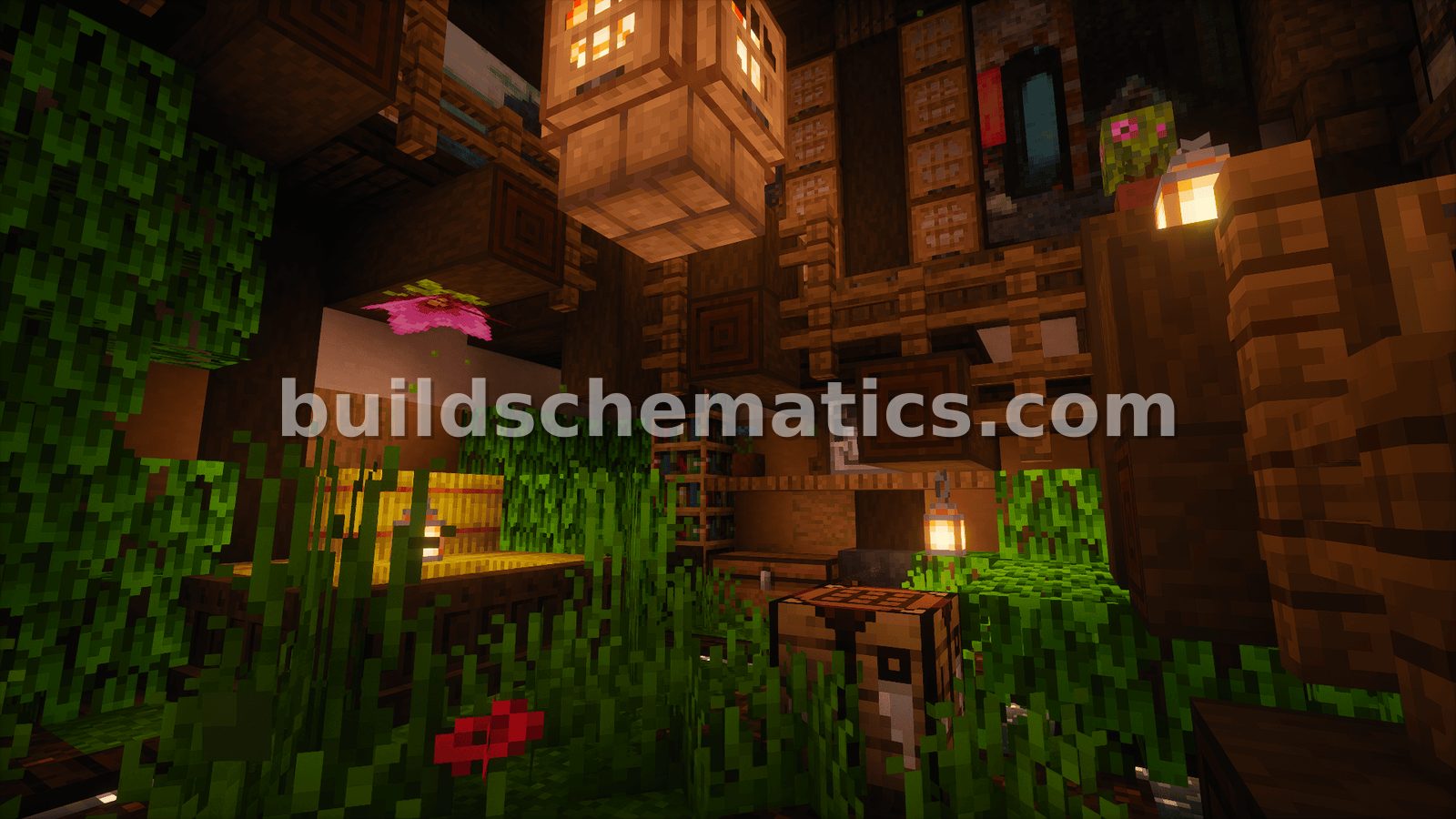 Andalusian Lattice House Overgrown — view 5