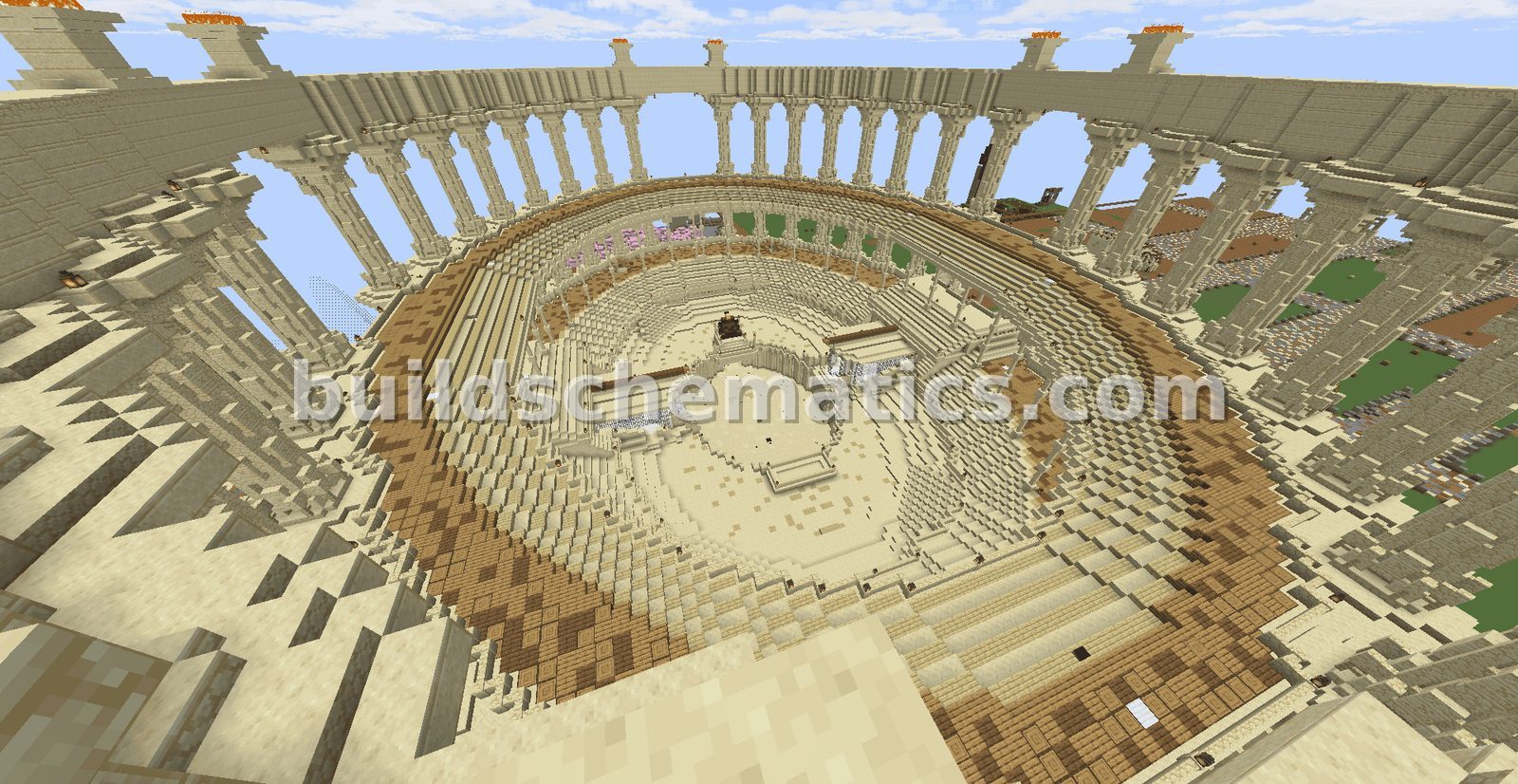 Epic Medieval Coliseum Arena Build — view 2