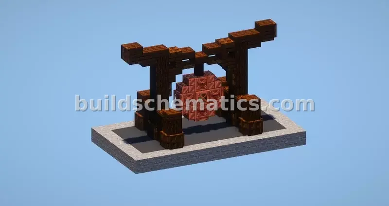 Large Gong Decoration