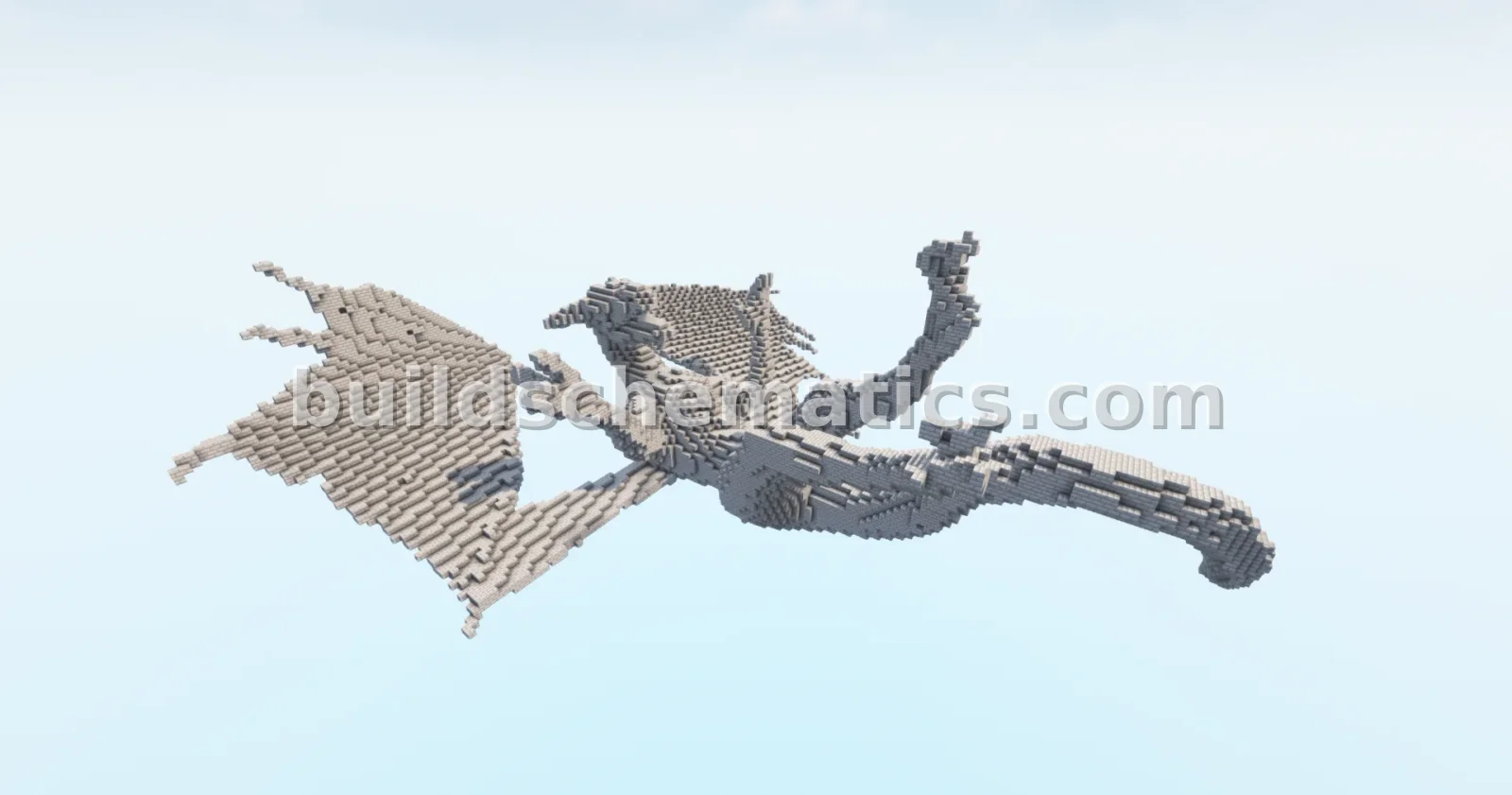 Small Fallen Dragon Statue Decoration — view 4
